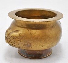 Antico Ottone Leone Viso Acqua