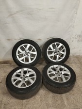 4 cerchi lega renault captur silver Con Gomme 205/55 R16 Bridgestone Dot 0521