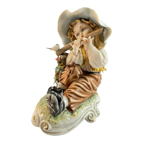 Statuina vintage capodimonte - statuina,