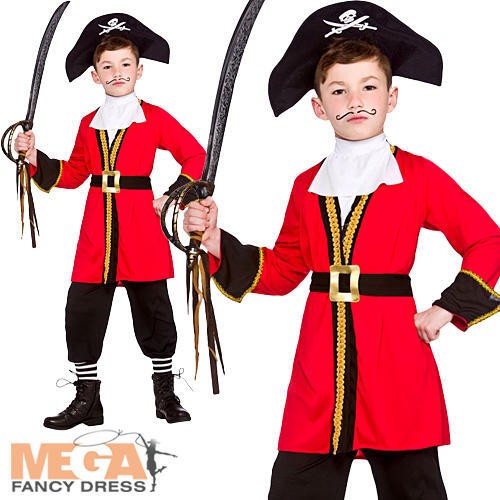 Costume capitano pirata - costume,