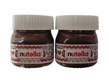 2 Nutella Mini Crystal Jar