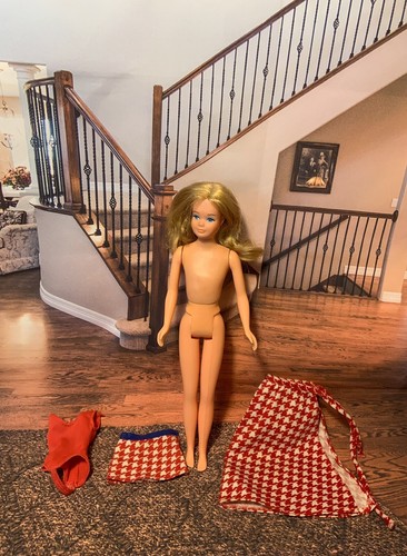 Vintage barbie bambola growing - barbie,