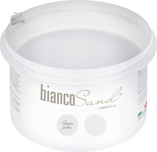 Chalk paint sandblasted effect - paint,