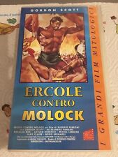 ERCOLE CONTRO MOLOCK # RARISSIMA VHS EDIZIONE AVOFILM # I GRANDI FILM MITOLOGICI