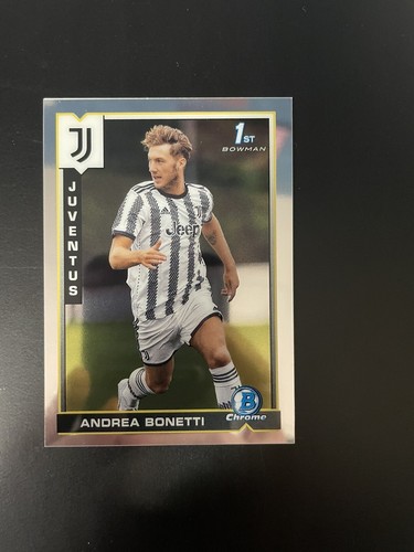 Topps chrome juventus andrea - chrome,