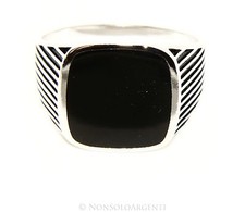 ANELLO UOMO ARGENTO 925