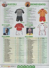 GUERIN SPORTIVO SERIE B 2018/19  FOGLIO CALCIO ITALIA - ASCOLI BENEVENTO