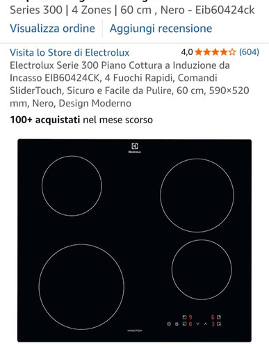 Piano cottura induzione - ad,