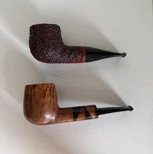 Lotto 2 pipe rare collezione MASTRO DE PAJA  corte nosewarmer grado 0B e 3A
