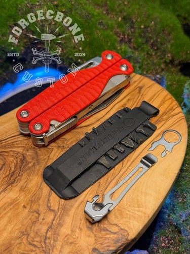 Leatherman charge g10 rosso - charge,