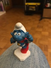 PUFFI SMURFS 20119 puffo Superman SCHLEICH PEYO SCHTROUMPF SCHLUMPF