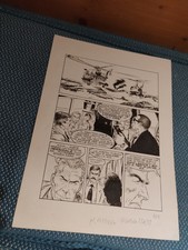 MARTIN MYSTERE Albo Gigante n. 4 Tavola original art E. SICOMORO 1998 rara