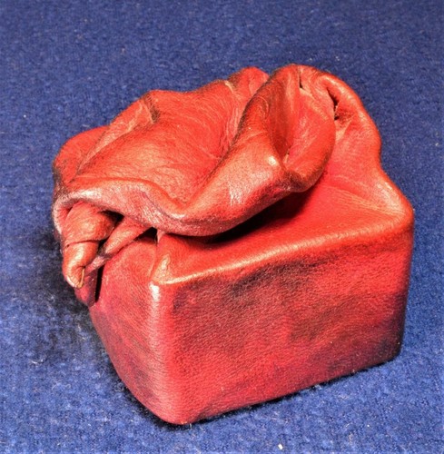 Vintage rosso vera - 3d, pelle