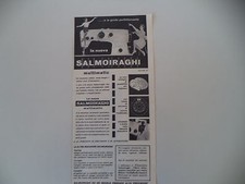 advertising Pubblicità 1959 MACCHINA PER CUCIRE SALMOIRAGHI MULTIMATIC