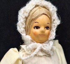 Bellissima Bambola Antica In Biscuit Made In ITALY 