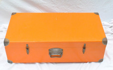 Baule Valigia Legno Massello