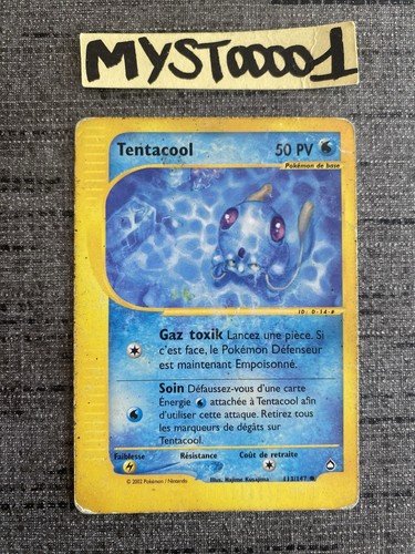Carte pokemon tentacool - carte,