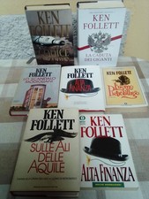 lotto 7  libri Ken Follett - 5 copertina rigida