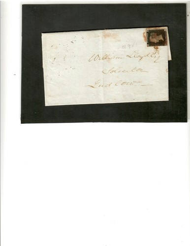 Penny black plate - (qj),
