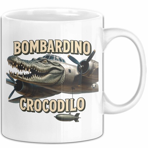Bombardino tazza coccodrillo - bombardino,