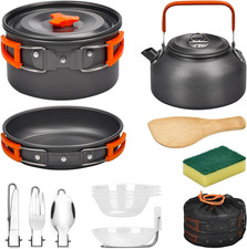 Pentole Kit da Campeggio, Set