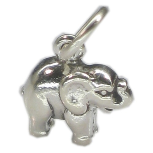 Elefante piccolo ciondolo - elefante, in