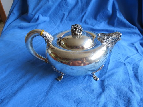 Caffettiera 13x23x15 argento - caffettiera,