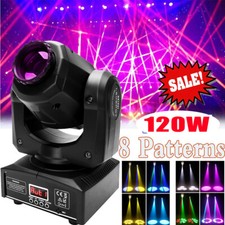 U`King 120W LED 8 Gobo Moving Head RGBW Bühnenlicht DMX Disco Bar Xmas Halloween