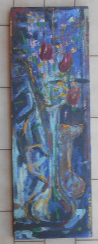 Quadro dipinto olio - quadro,