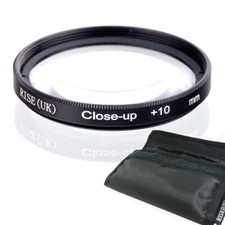 FILTRO CLOSE UP 67 mm +10 DIOTTRIE LENTE ADDIZIONALE MACRO UNIVERSALE +FODERO
