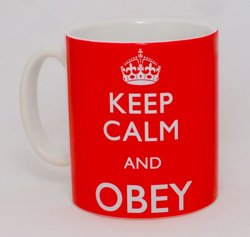 Tazza keep calm - &, obey