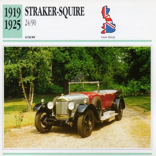 1919 1925 straker - straker, 24/90