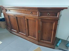 Mobile in toulipier pioppo francese masselo in tinto noce brennero (4 Ante)