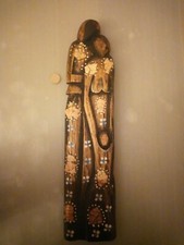 Statua di legno famiglia made
