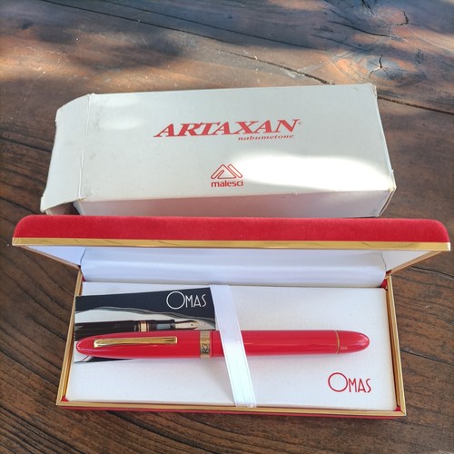 Omas penna stilografica rossa - penna,