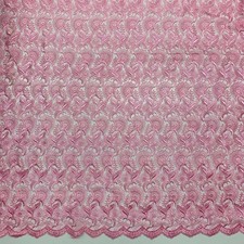 Tessuto Tulle Ricamato Bubble