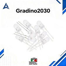 10x LED Infrarossi 5mm 940nm Trasmettitore Diodi IR Sensore Telecomando Arduino