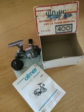 Mulinello Pesca OFMER Vintage Mod.400 Con Scatola E Libretto istruzion,MadeItaly