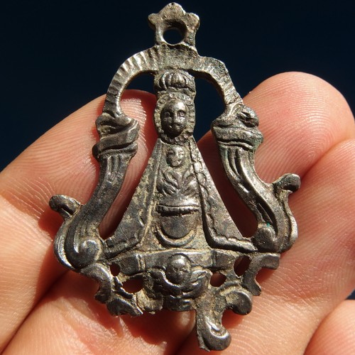 Medaglia religiosa argento - medaglia,