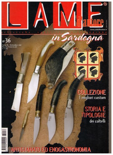 Riviste lame autore - d'autore, anno