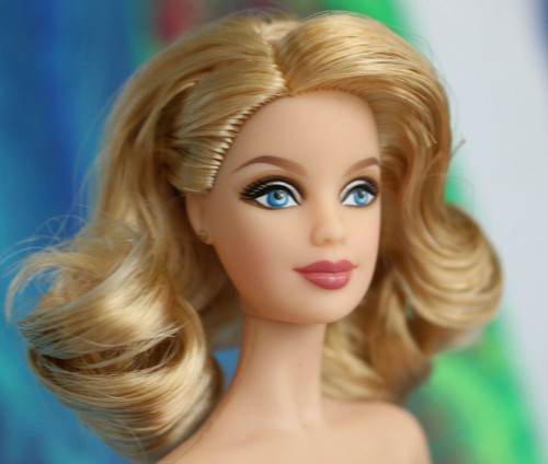 Barbie musa modello nudo - modello,