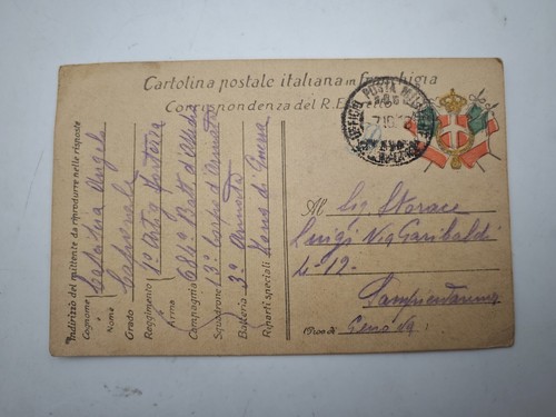 Cartolina franchigia regio - franchigia,
