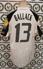 BALLACK EURO 2004 GERMANY SHIRT MAGLIA CALCIO FOOTBALL SOCCER CAMISETA TRIKOT