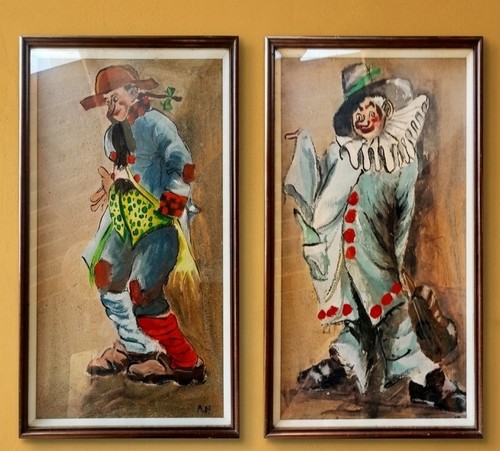 Coppia quadretti vintage - coppia,