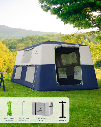 Ampia tenda campeggio - ampia, da