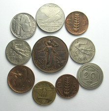 LOTTO DIECI MONETE VARIE REGNO D'ITALIA