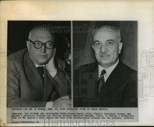 1962 Press Photo Pietro Nenni