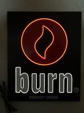 INSEGNA LUMINOSA DA MURO BURN