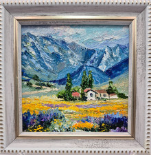 quadro olio originale