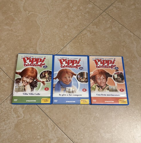 Lotto dvd pippi - dvd,